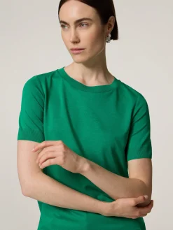 T-Shirt mit Baumwolle