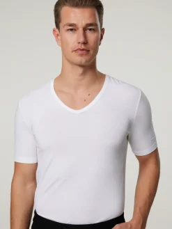 T-Shirt mit Baumwolle