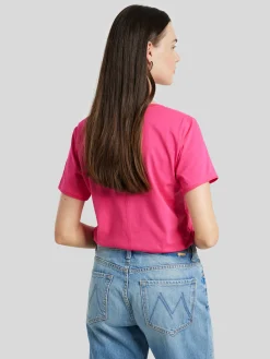 T-Shirt mit Glitzer-Print