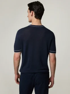 T-Shirt mit Leinen JIOVANNI