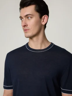 T-Shirt mit Leinen JIOVANNI