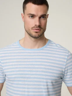 T-Shirt mit Leinen TIBURT