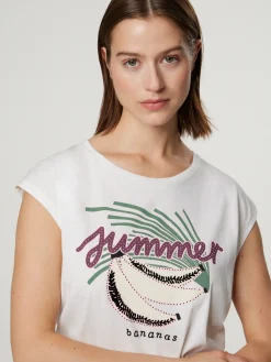T-Shirt mit Print