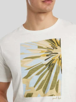 T-Shirt mit Print im Slim Fit