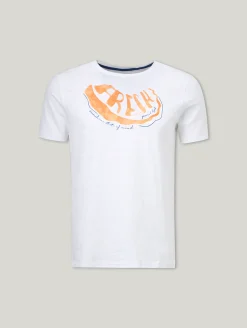 T-Shirt mit Print im Slim Fit