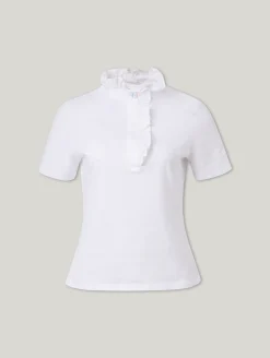 T-Shirt mit Rüschen