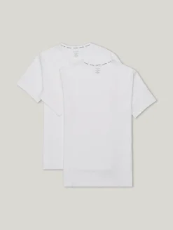 T-Shirt mit Rundhals im 2er Set