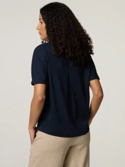 T-Shirt mit Strasssteinen