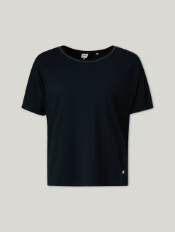 T-Shirt mit Strasssteinen