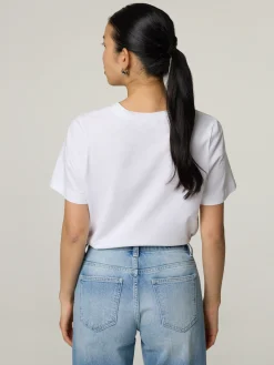 T-Shirt mit Strasssteinen