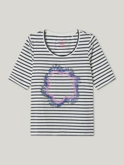 T-Shirt mit Streifen