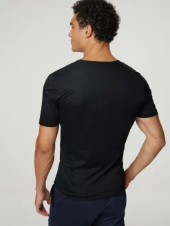 T-Shirt mit V-Ausschnitt SEA ISLAND