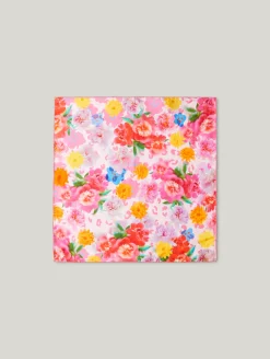 Tuch mit Blumenprint