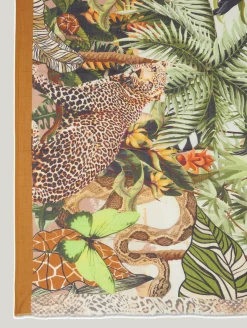 Tuch mit Jungle Print