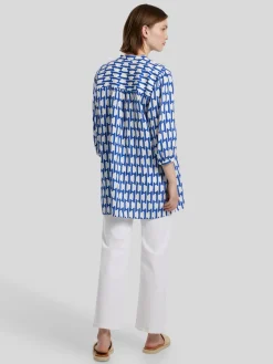 Tunikabluse aus Leinen