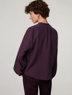 Tunikabluse aus Seide