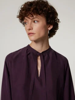 Tunikabluse aus Seide