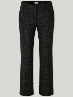 Tweed-Hose mit Pailletten MIA