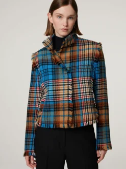 Tweedjacke aus Schurwolle