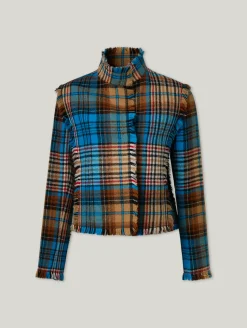 Tweedjacke aus Schurwolle