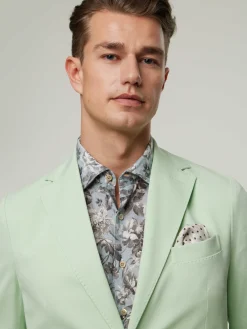 Veston aus Baumwolle