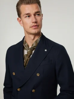 Veston aus Baumwolle