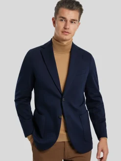 Veston aus Jersey im Regular Fit