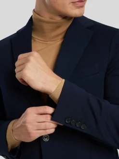 Veston aus Jersey im Regular Fit