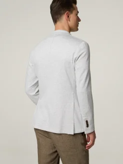 Veston aus Jersey im Slim Fit