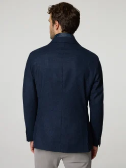 Veston mit abnehmbarer Blende