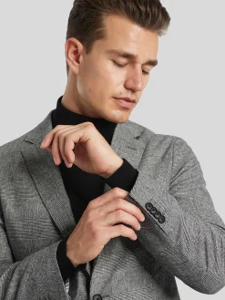 Veston mit Karomuster