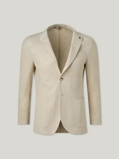 Veston mit Leinen