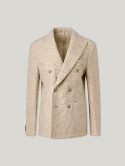 Veston mit Schurwolle