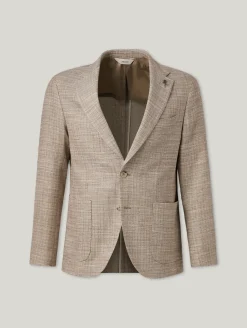 Veston mit Schurwolle