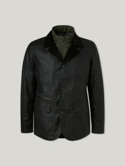 Wachsjacke mit Blende CRESTER