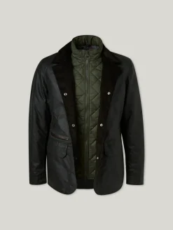 Wachsjacke mit Blende CRESTER