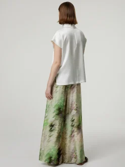 Weite Hose mit Print HELENA