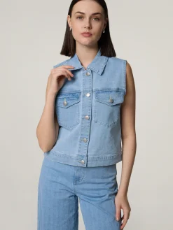 Weste aus Denim DYLAN