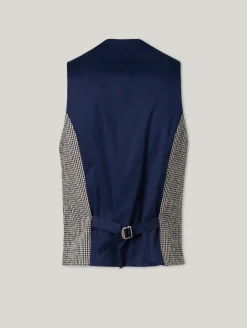 Weste mit Vichymuster