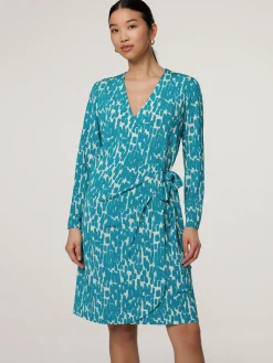 Wickelkleid aus Jersey