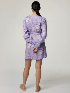 Wickelkleid aus Leinen