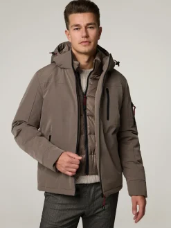 Winterjacke mit Blende