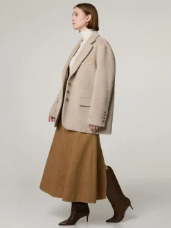 Wollblazer im Oversized-Fit