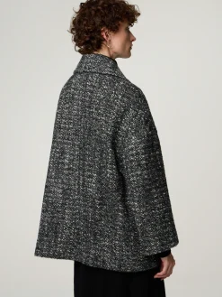 Wolljacke im Oversized Fit