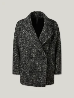 Wolljacke im Oversized Fit