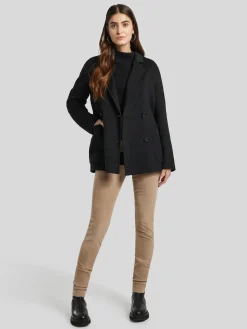 Wolljacke in Doubleface