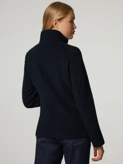 Wolljacke mit Stehkragen