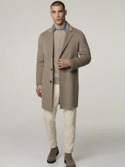 Wollmantel im Regular Fit