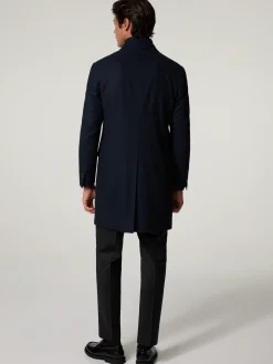 Wollmantel mit Kaschmir