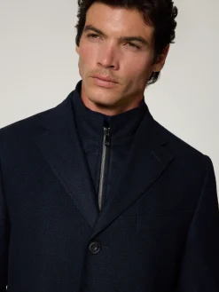 Wollmantel mit Kaschmir